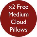 Tempur- 2 Free Pillows